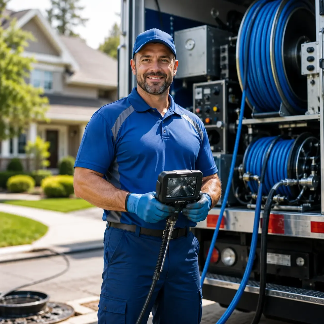 Local outdoor drain cleaning specialists in Houghton, NY